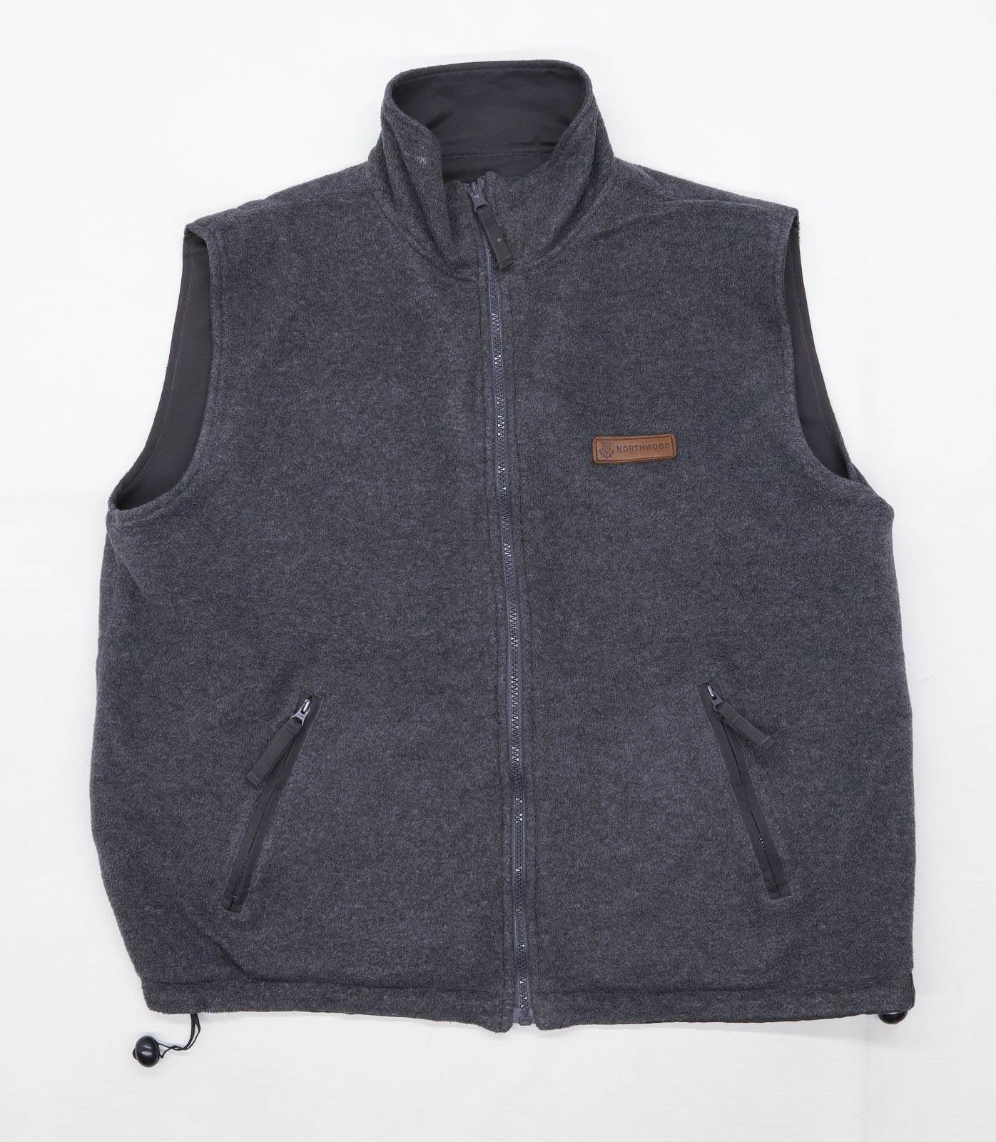 Northwood Mens Size M Grey Reversible Gilet