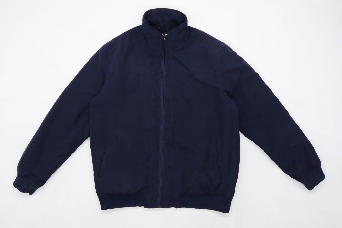 EWM Mens Size M Blue Soft Shell Jacket