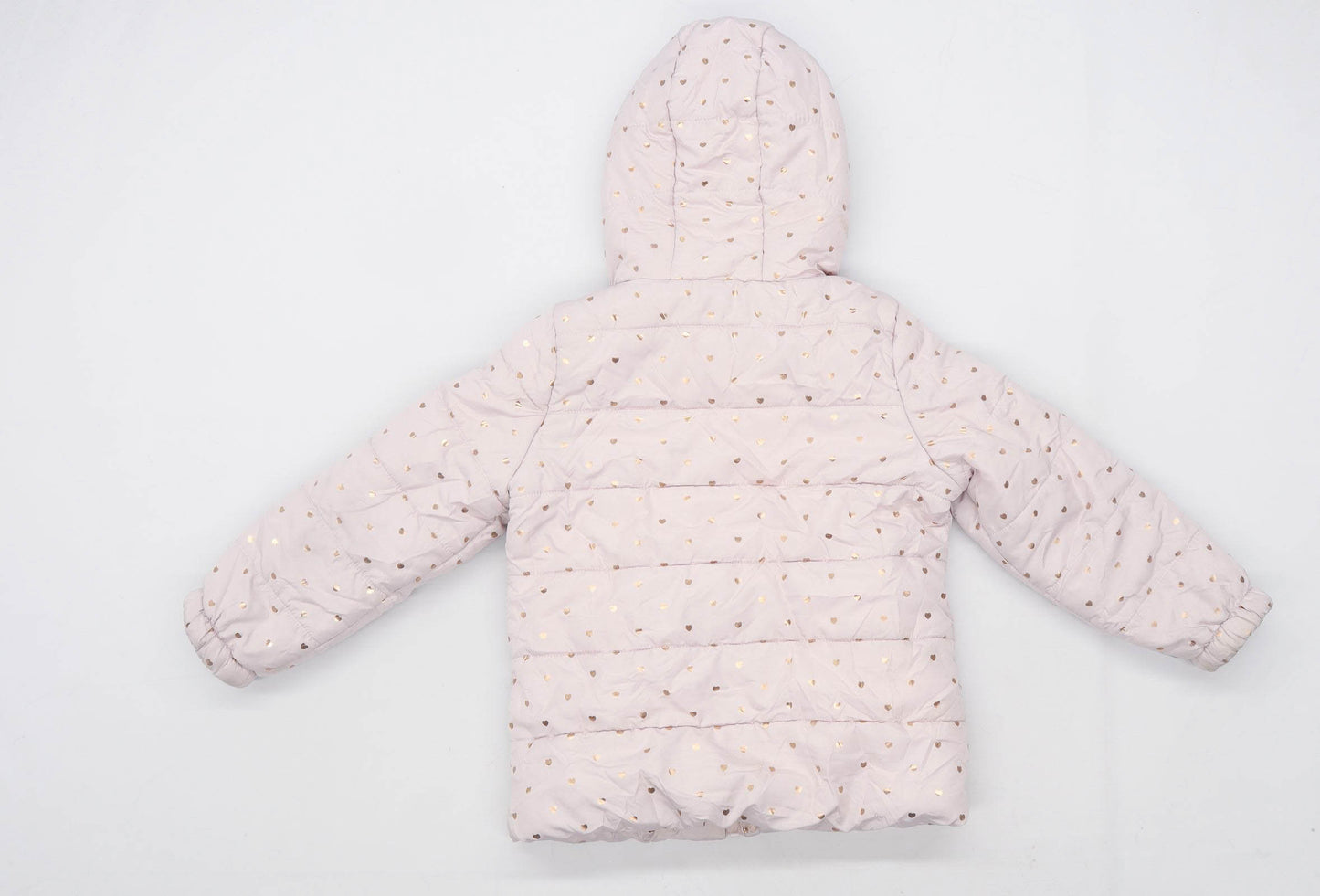 Evie Angel Girls Love Heart Pink Coat Age 5-6 Years