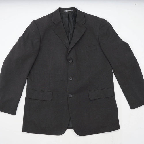 Matalan Mens Grey Suit Jacket 44 Chest (Regular)