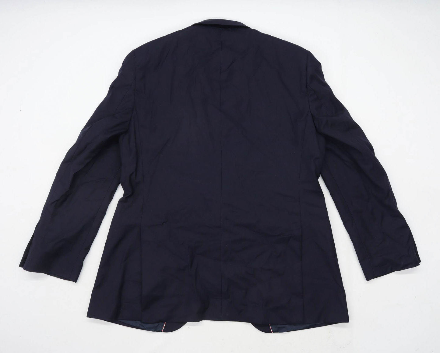 Howick Mens Wool Blue Suit Jacket 42 Chest (Regular)