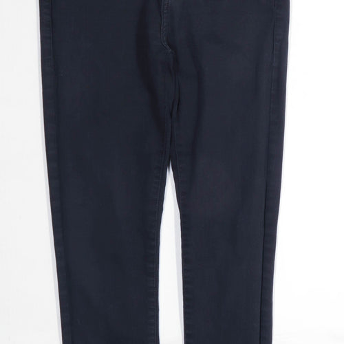 Womens River Island Black Denim Jeans Size 10/L25