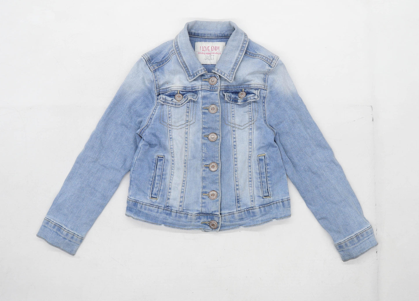 Matalan Girls Blue Denim Jacket Age 8 Years