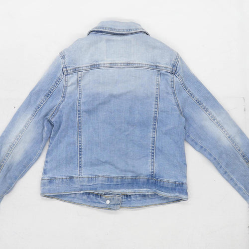Matalan Girls Blue Denim Jacket Age 8 Years