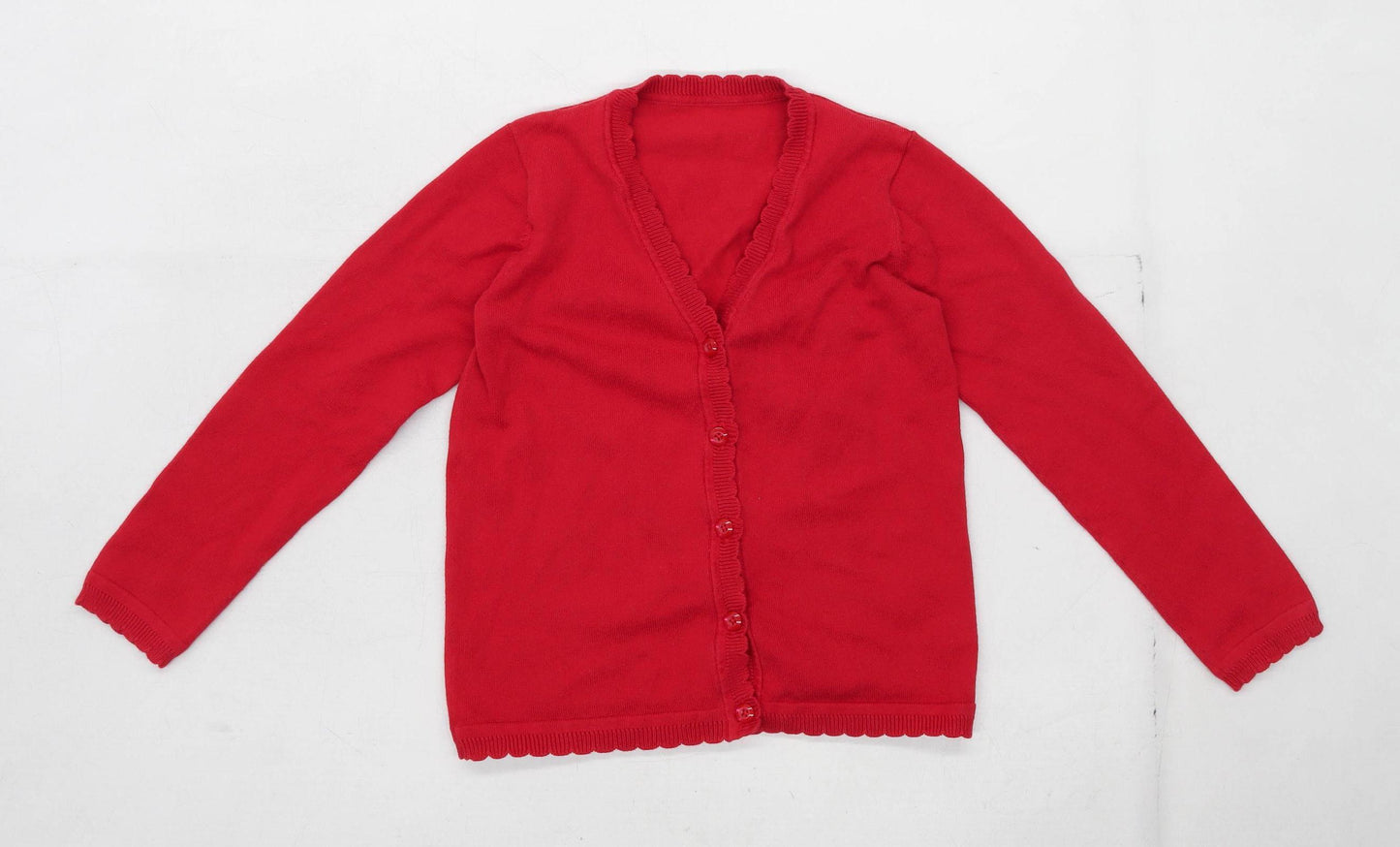 Matalan Girls Red Cardigan Age 8 Years