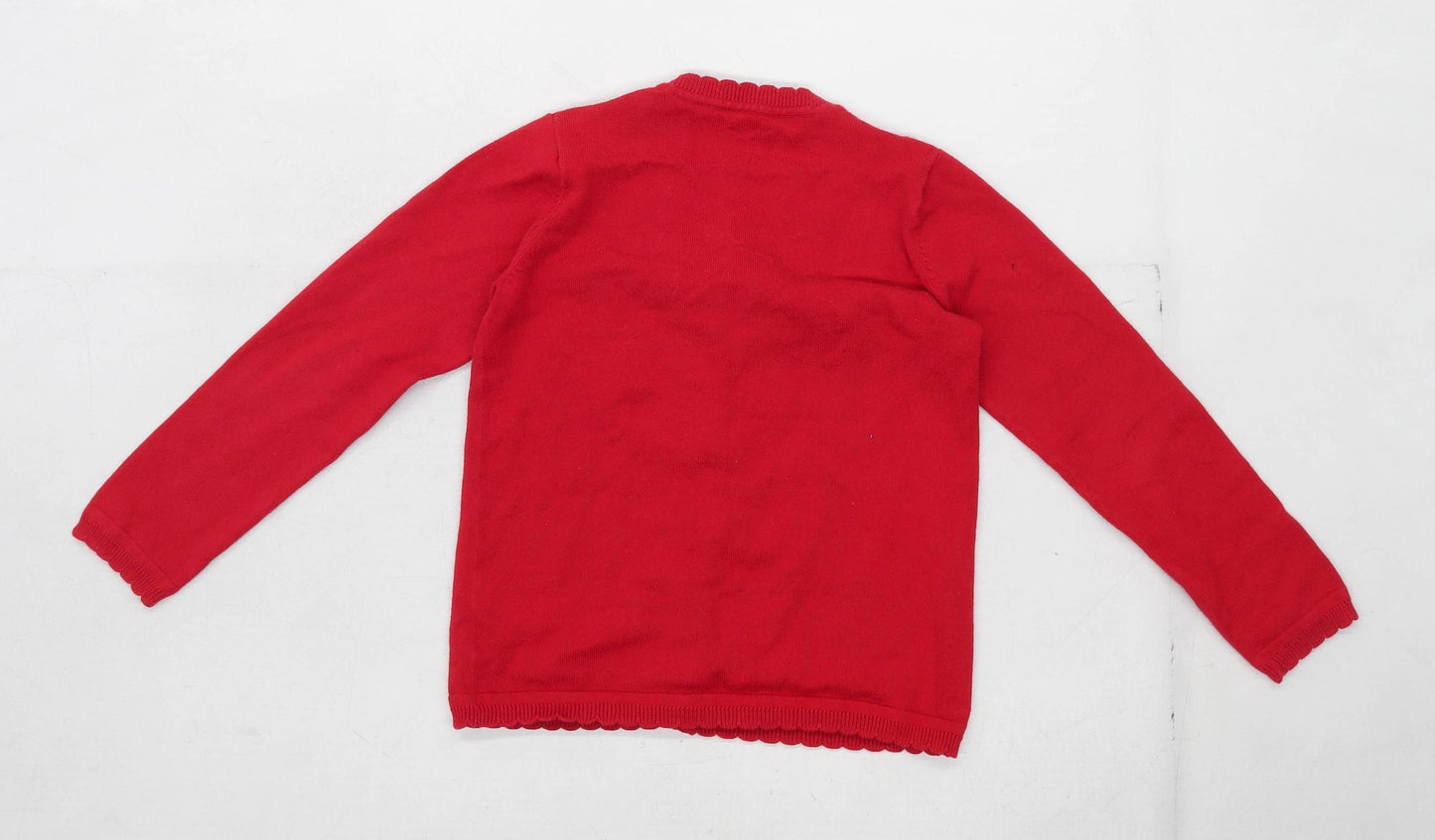 Matalan Girls Red Cardigan Age 8 Years