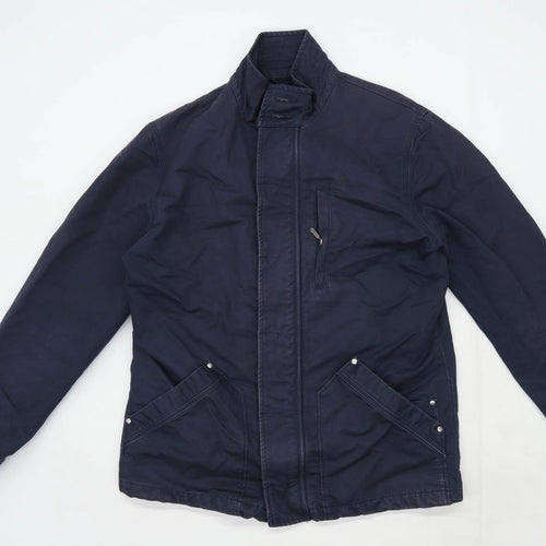 Howick Mens Size M Cotton Blend Blue Jacket