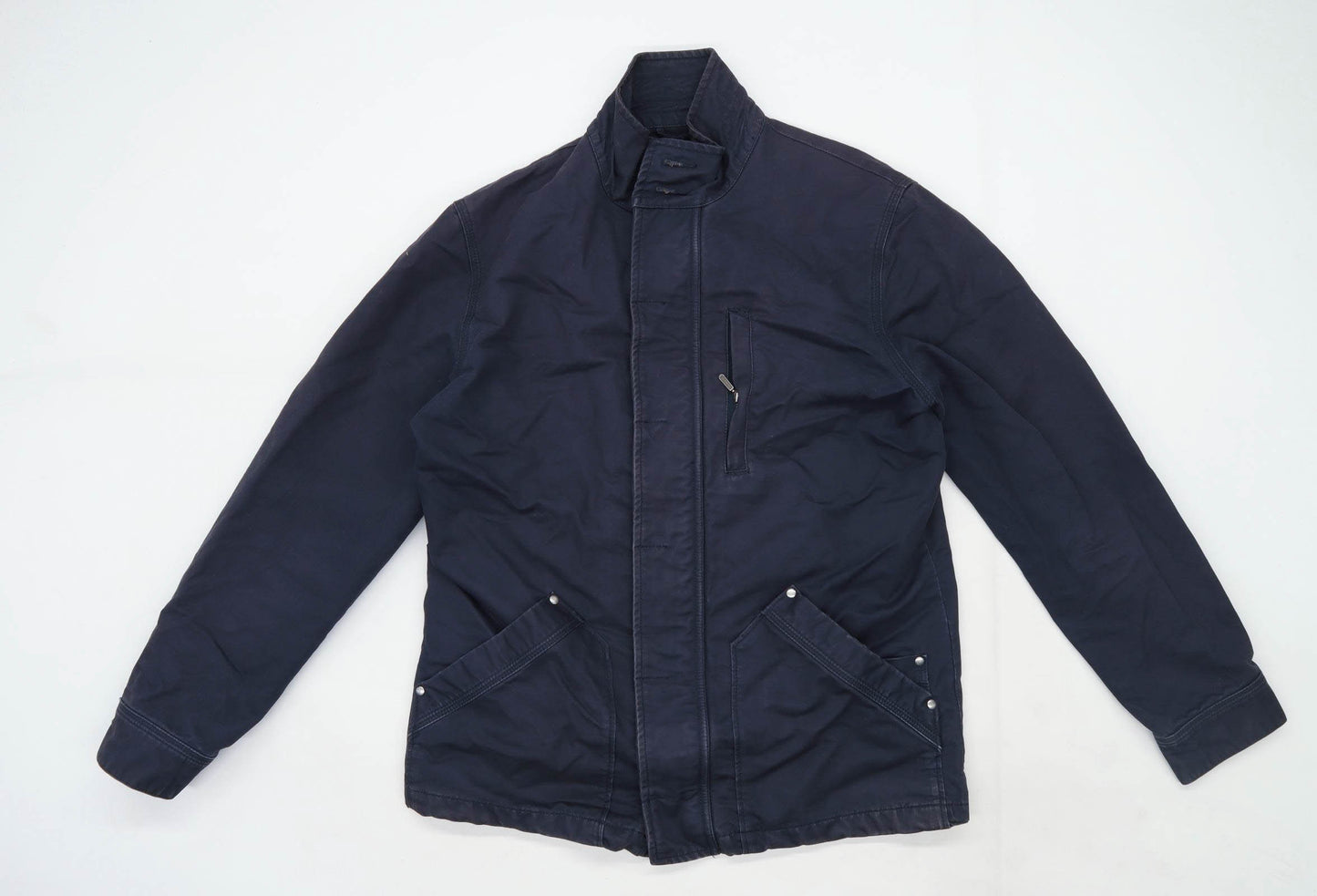 Howick Mens Size M Cotton Blend Blue Jacket