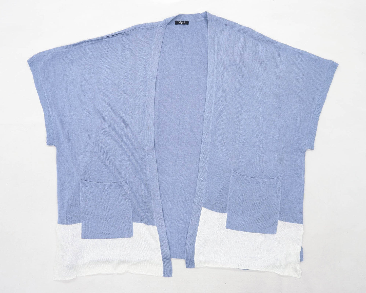 Parfois Womens Size M Cotton Blue Cardigan (Regular)