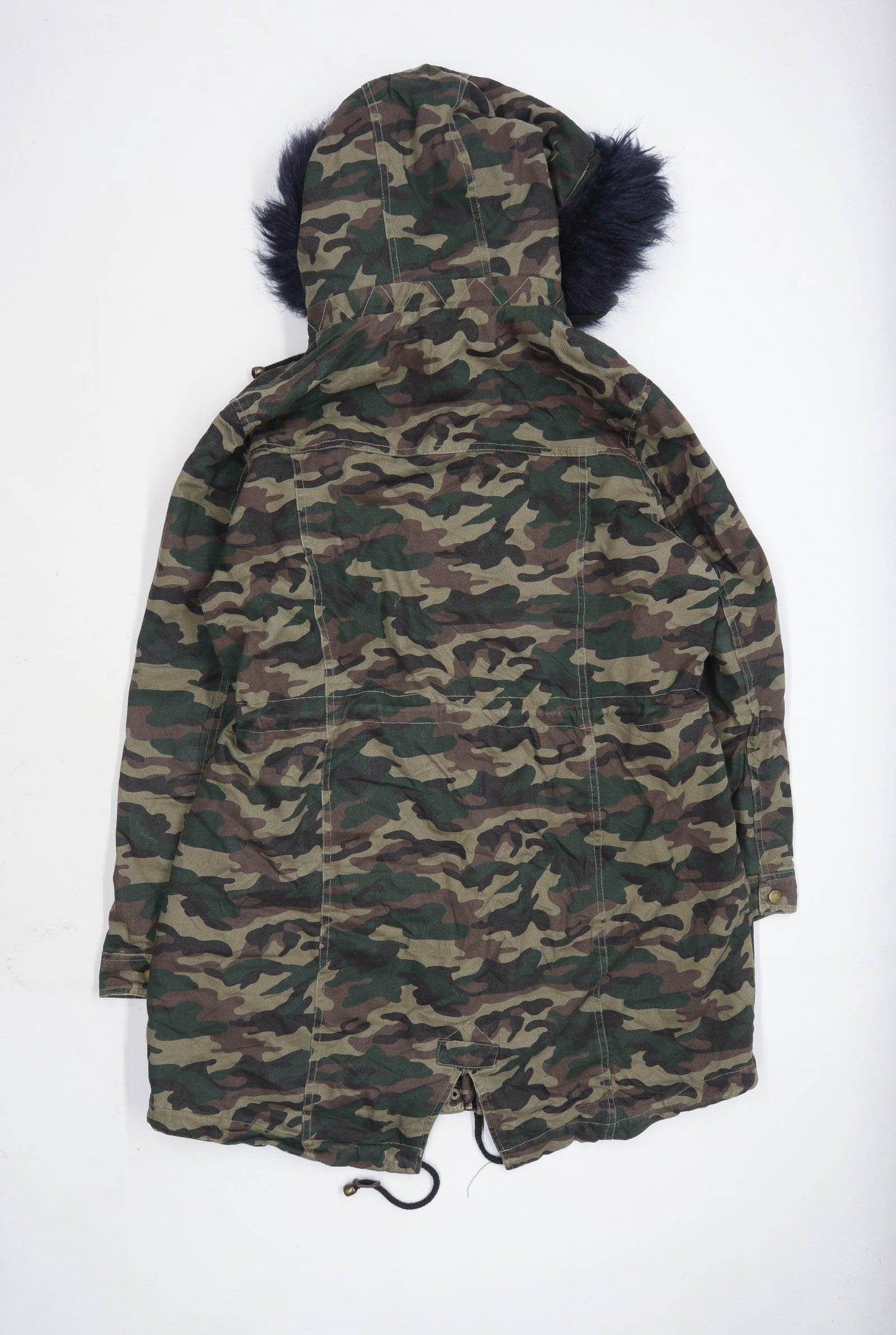 Capsule Womens Size 16 Cotton Camouflage Green Parka