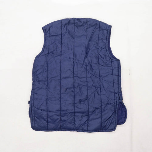 Lavenir Womens Size 10 Blue Gilet