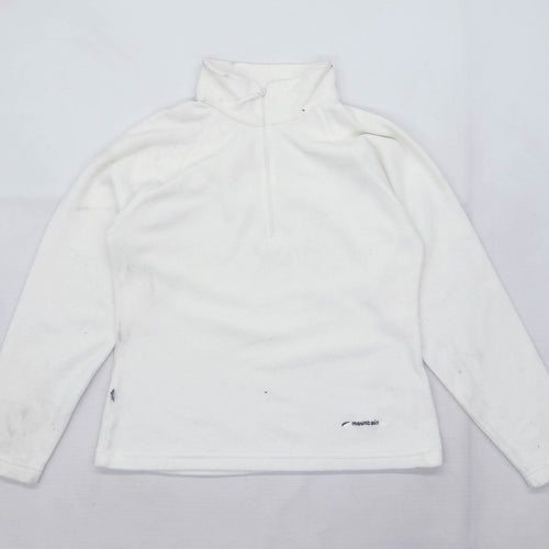 Mountain Life Womens Size 8 Fleece White Jacket