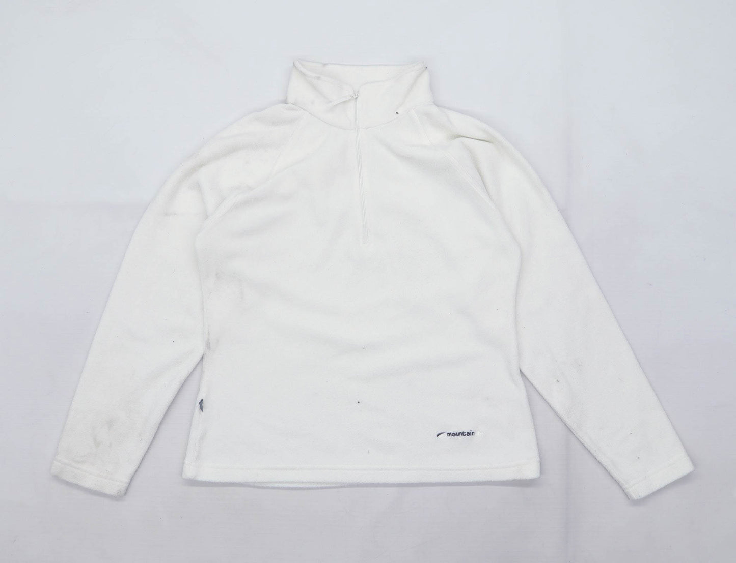 Mountain Life Womens Size 8 Fleece White Jacket