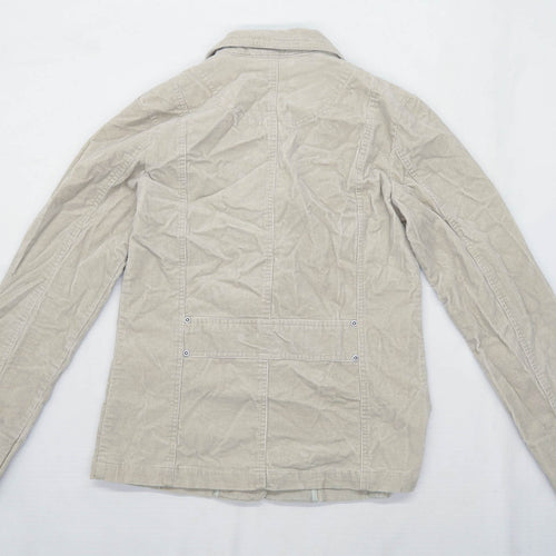 New Look Womens Size 12 Corduroy Cream Jacket