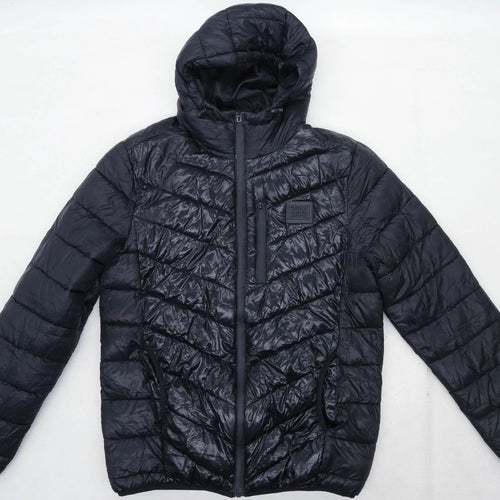 Supply & Demand Mens Size M Black Coat