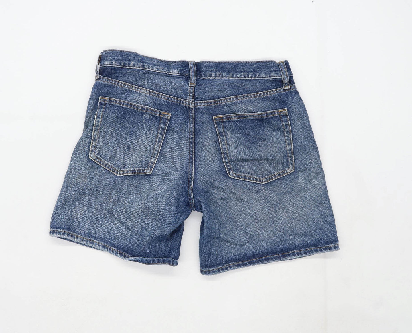 Womens Uniqlo Blue Denim Shorts Size W27/L6