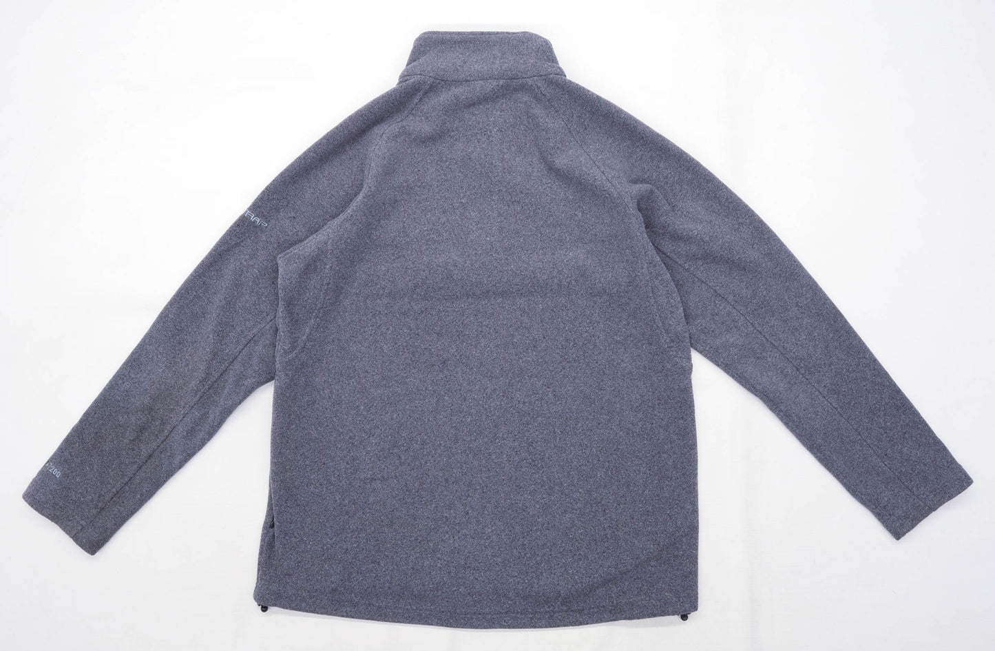 Trespass Mens Size M Fleece Grey Half Zip Jacket