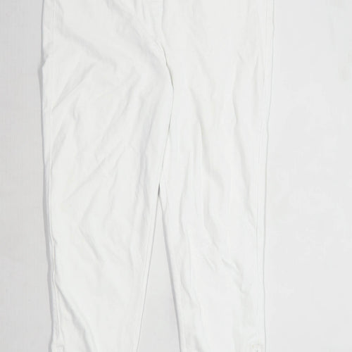 Womens Next White Denim Jeggings Size 14/L23