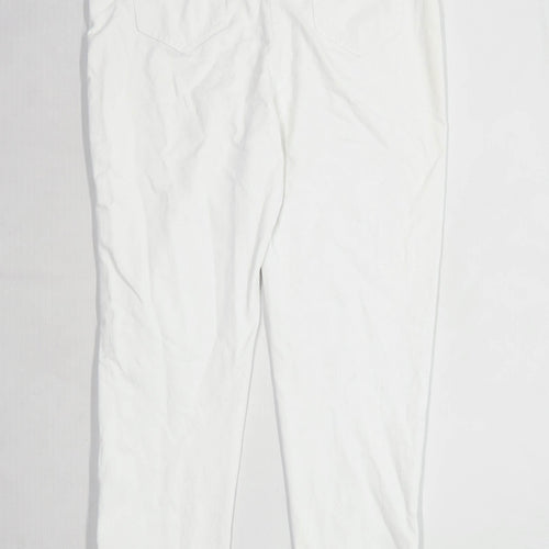 Womens Next White Denim Jeggings Size 14/L23