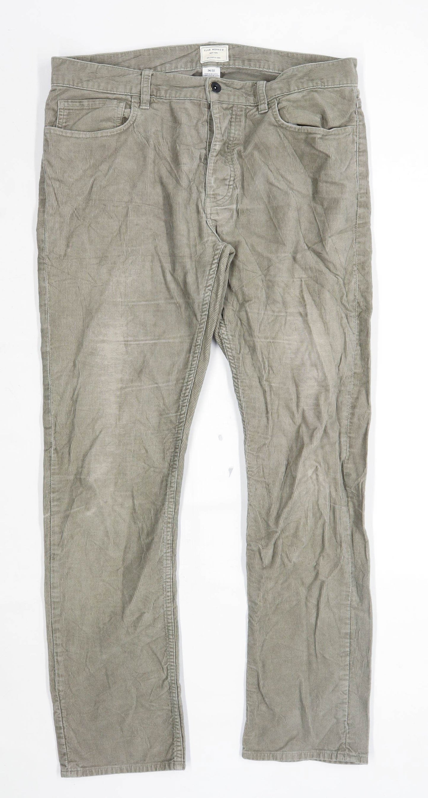 Club Monaco Mens Brown Denim Jeans Size W36/L29