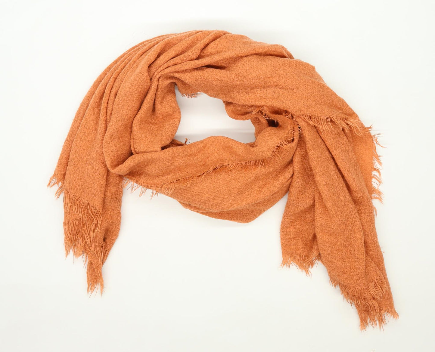 Zara Orange Womens Scarf