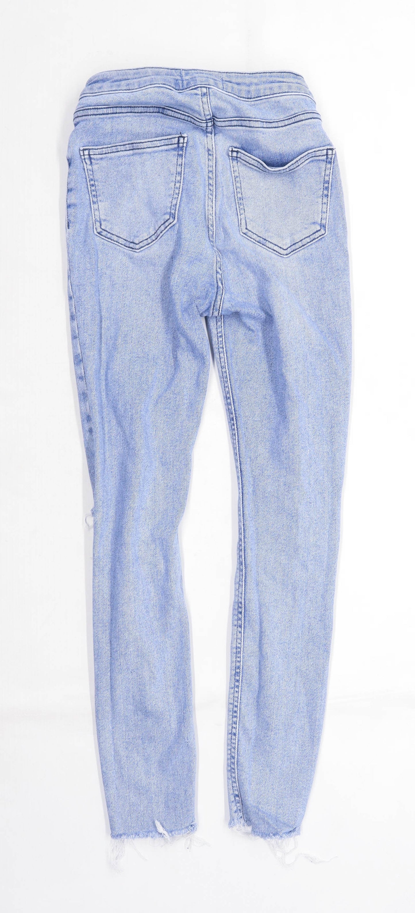 New Look Girls Blue Ripped Jeans Age 12 Years