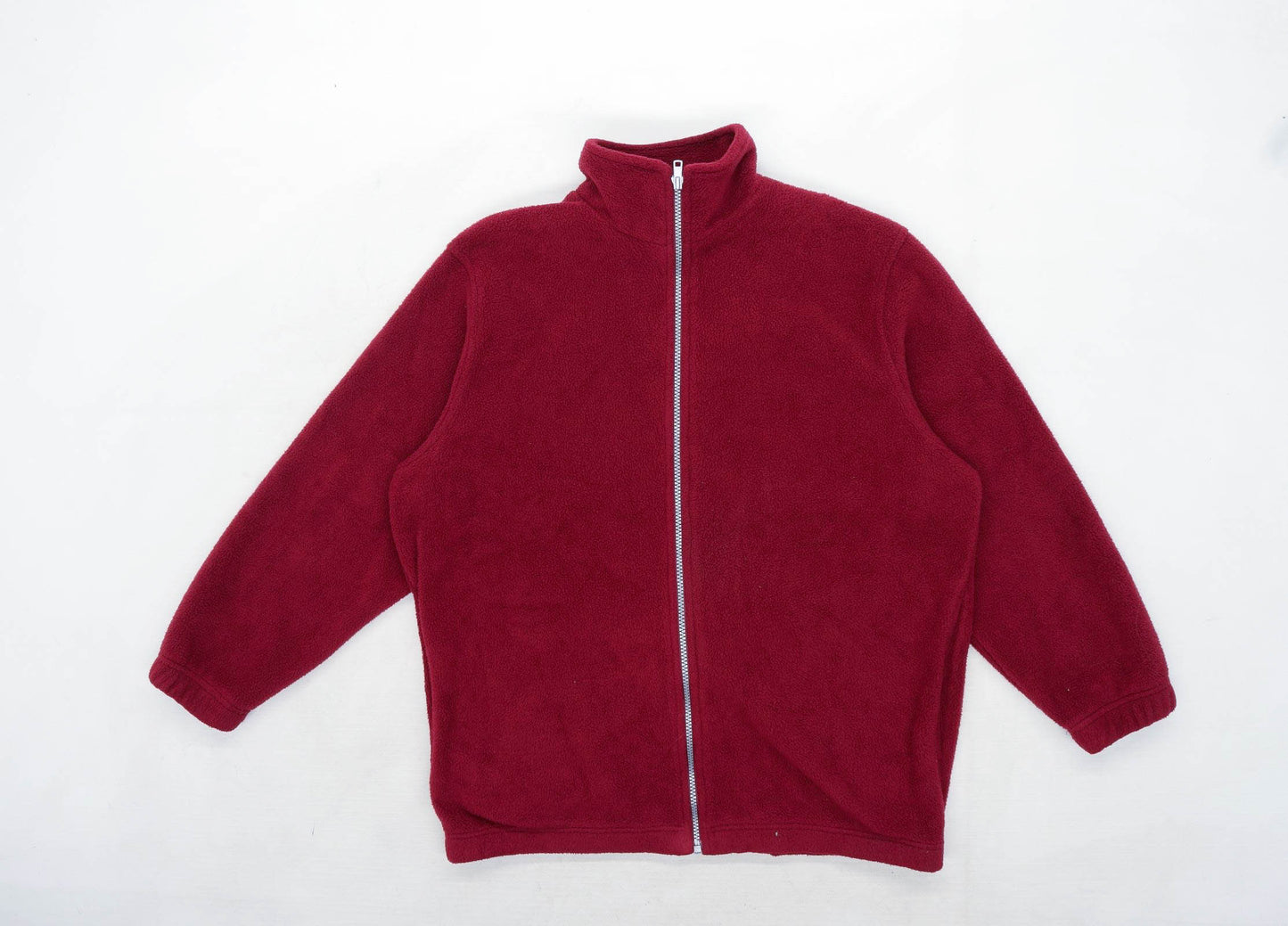 Classics Womens Size 14 Fleece Red Jacket
