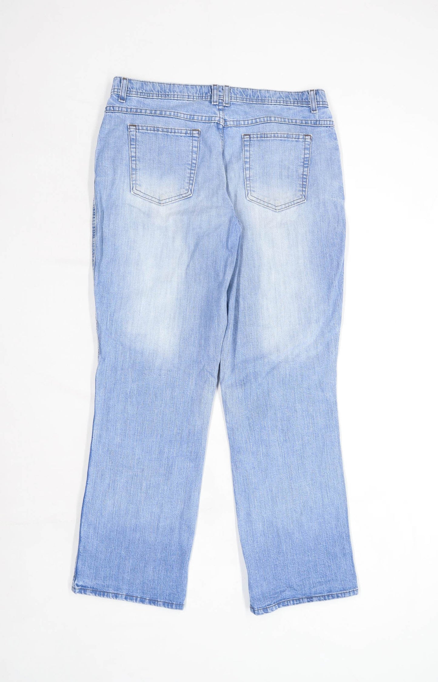Womens Marks & Spencer Blue Cotton Blend Jeans Size 16/L29