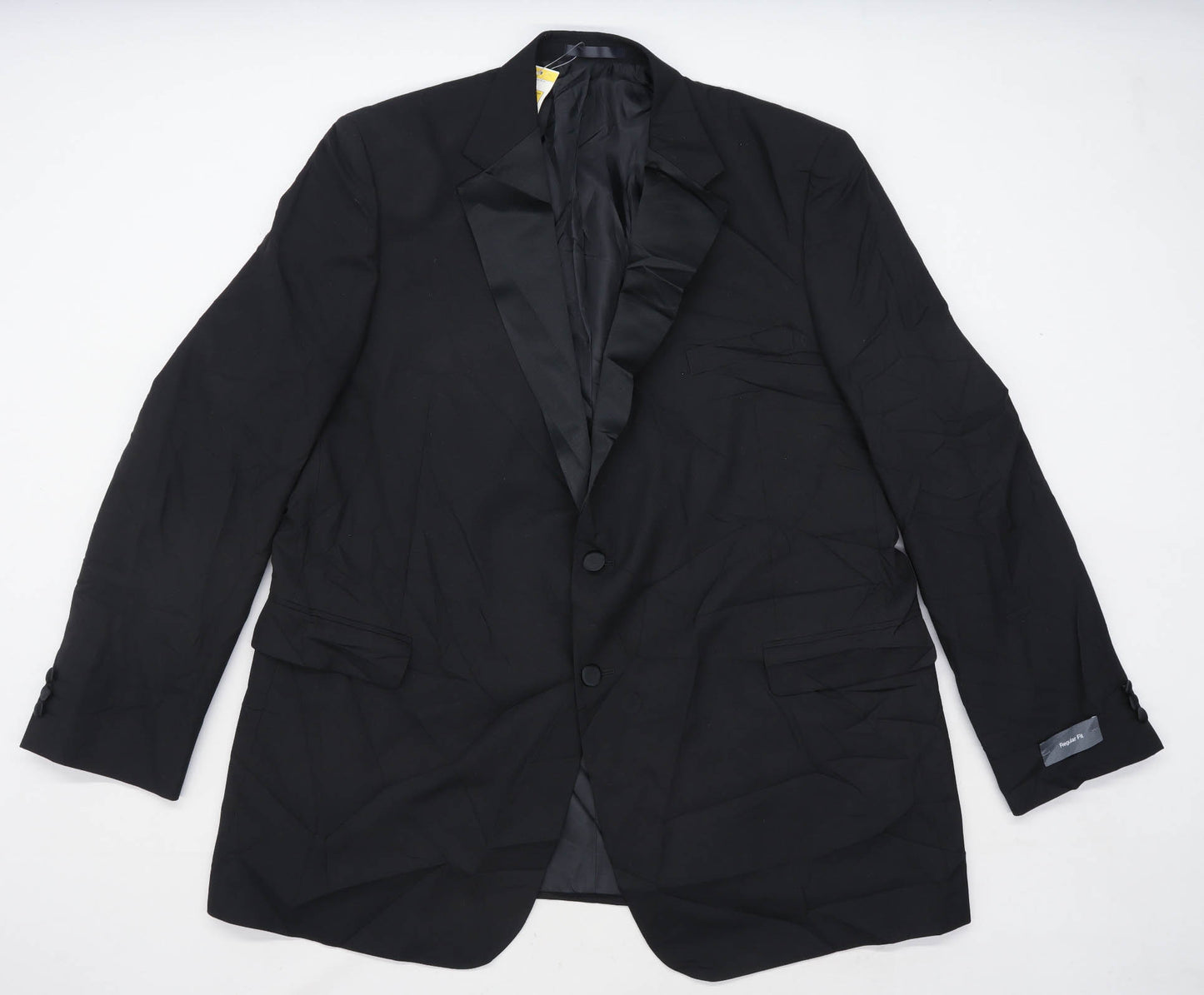 Marks & Spencer Mens Black Dinner Suit Jacket 48 Chest (Regular)