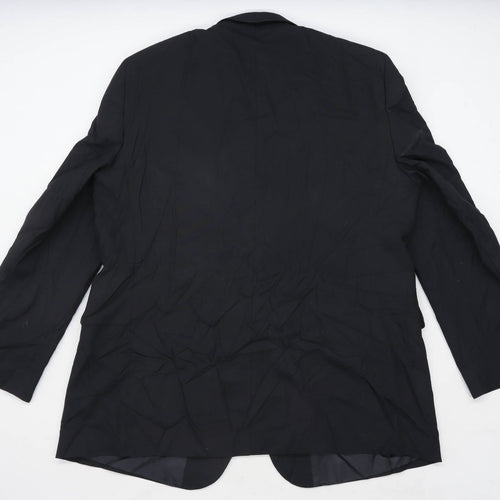 Marks & Spencer Mens Black Dinner Suit Jacket 48 Chest (Regular)