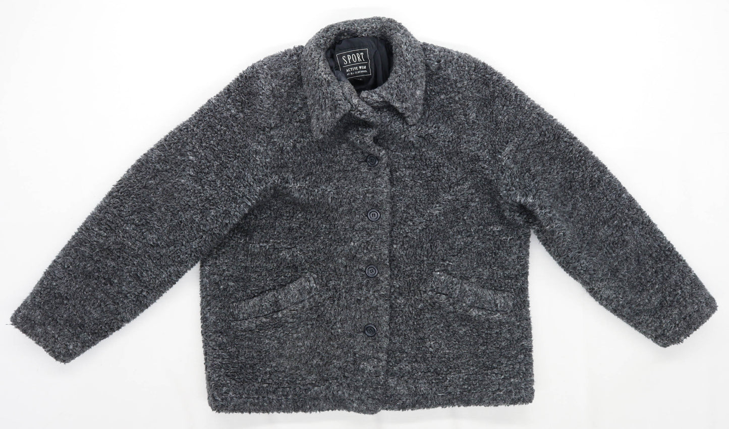 Sport Womens Size 8 Grey Jacket
