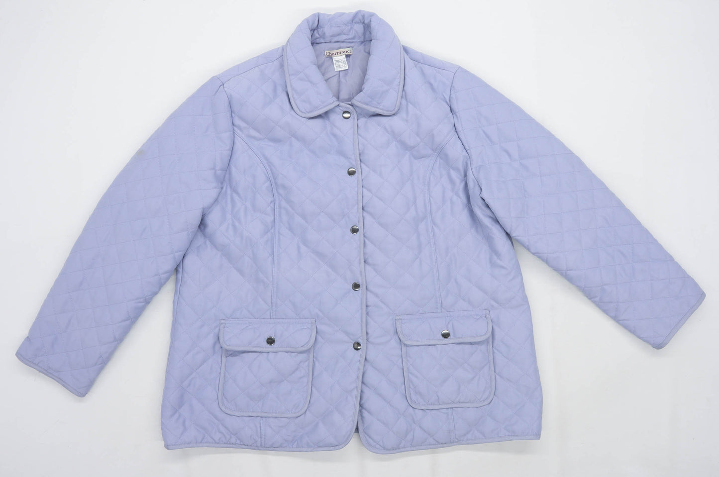 Charmance Womens Size 22 Blue Jacket