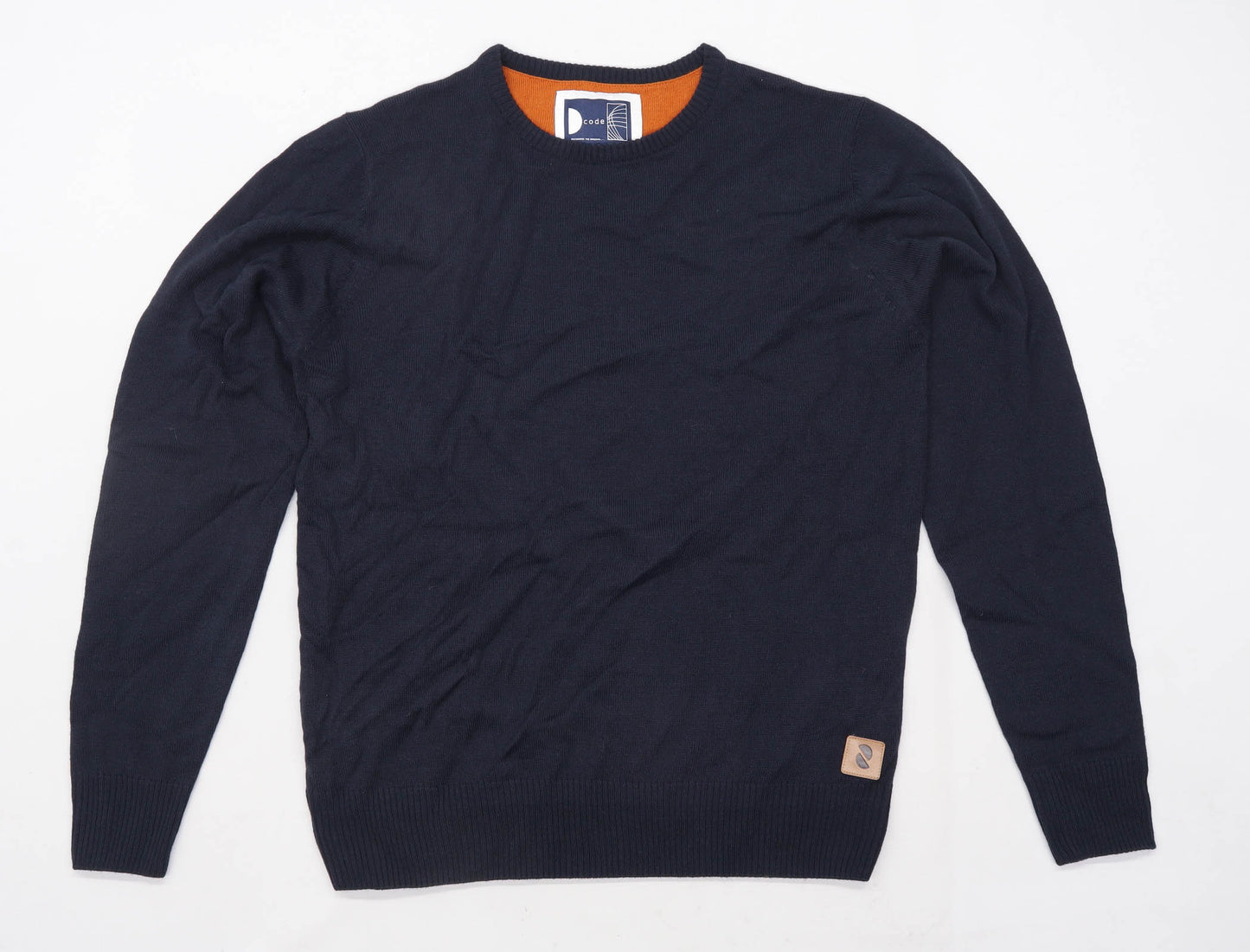Code Mens Size L Blue Jumper
