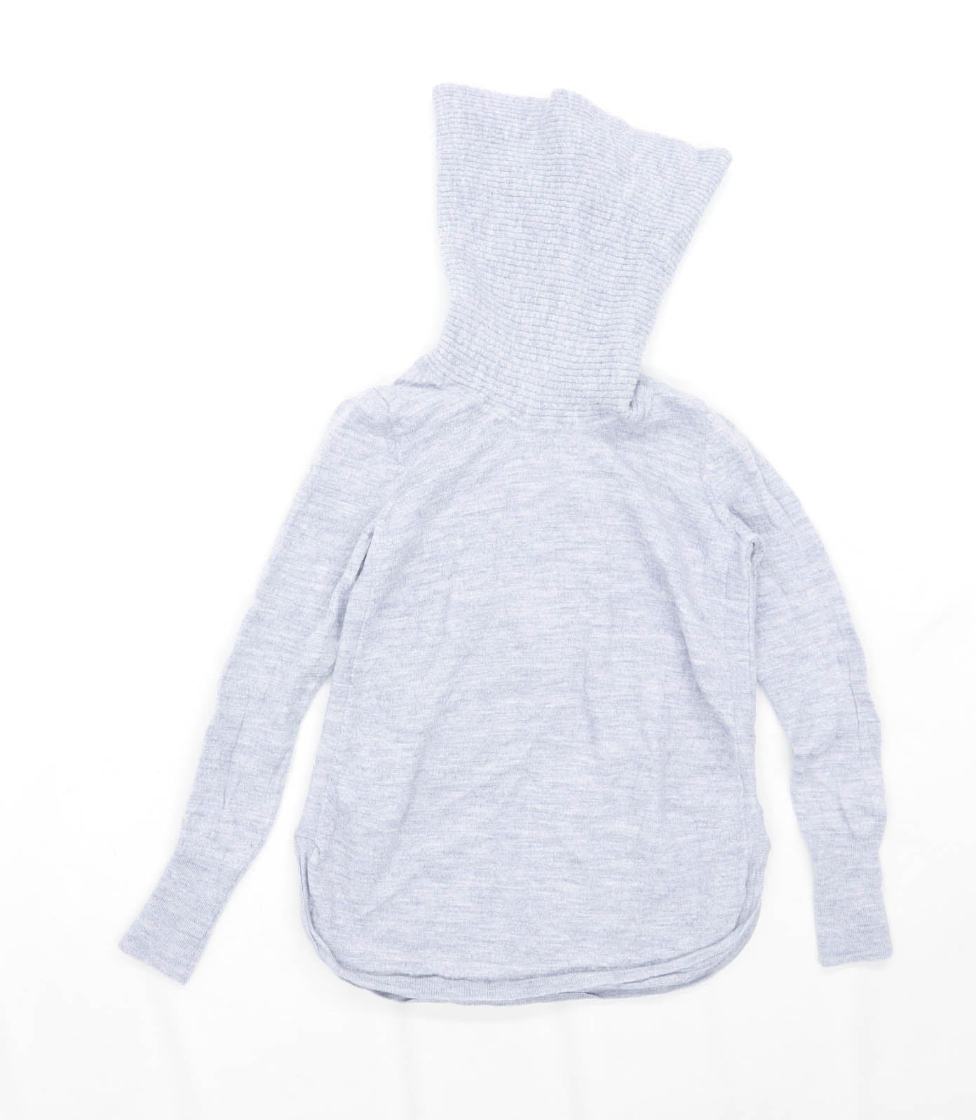 Cynthia Rowley Womens Size M Merino Wool Blend Grey Jumper (Regular)