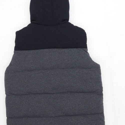 Industrialize Mens Size L Grey Puffer Gilet