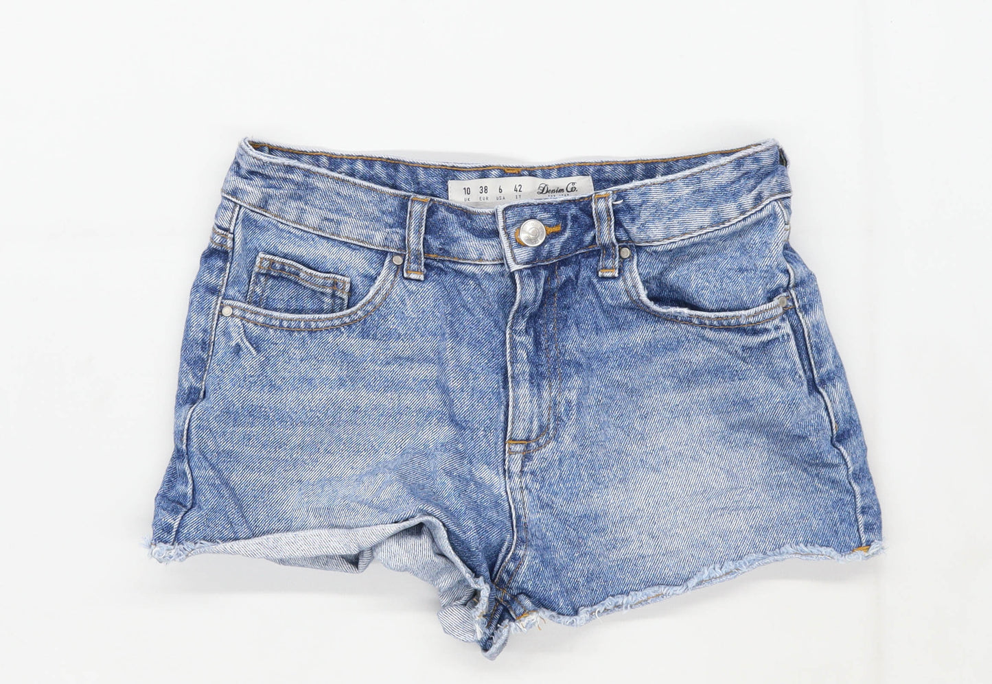 Womens Denim Co Blue Denim Shorts Size 10/L1