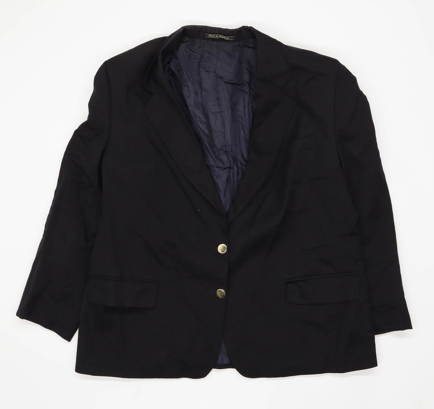 Austin Reed Womens Size 18 Blue Wool Suit Jacket (Regular)