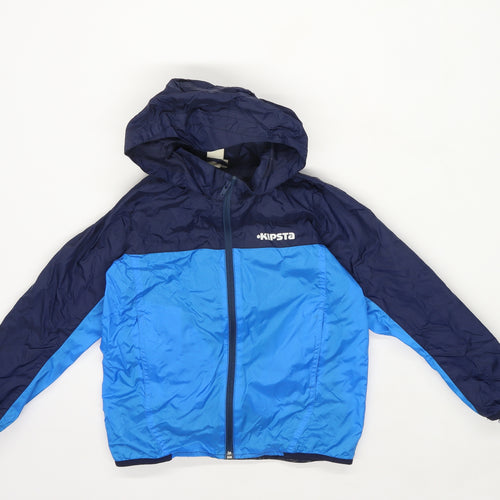 Oxylane Boys Blue Coat Age 6 Years