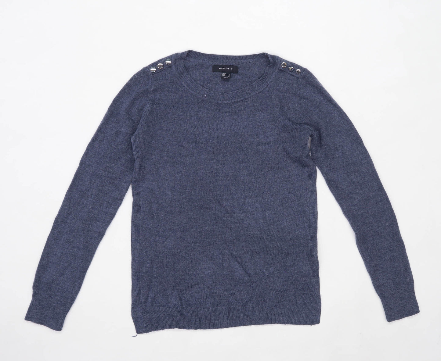 Atmosphere Womens Size 6 Blue Jumper (Regular)