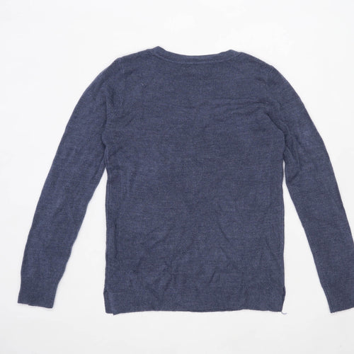 Atmosphere Womens Size 6 Blue Jumper (Regular)