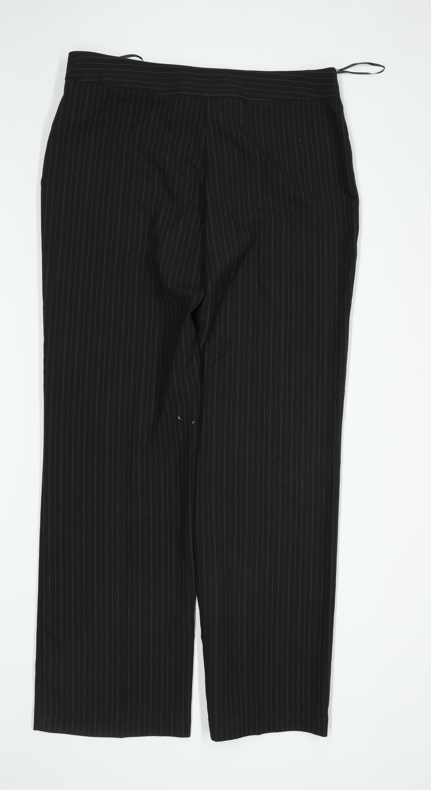 Womens George Black Trousers Size 14/L32