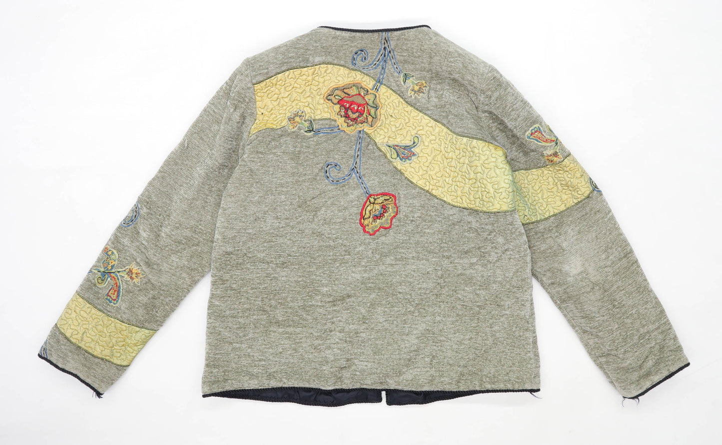 Indigo Moon Womens Size S Floral Multi-Coloured Jacket