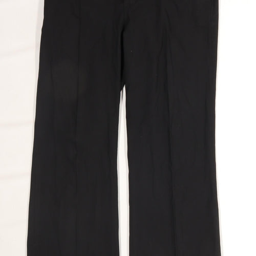 Womens Zara Black Trousers Size 8/L32