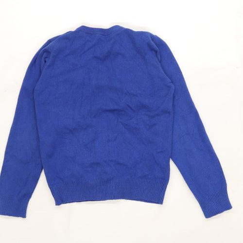 Nutmeg Girls Blue School Cardigan Age 9-10 Years