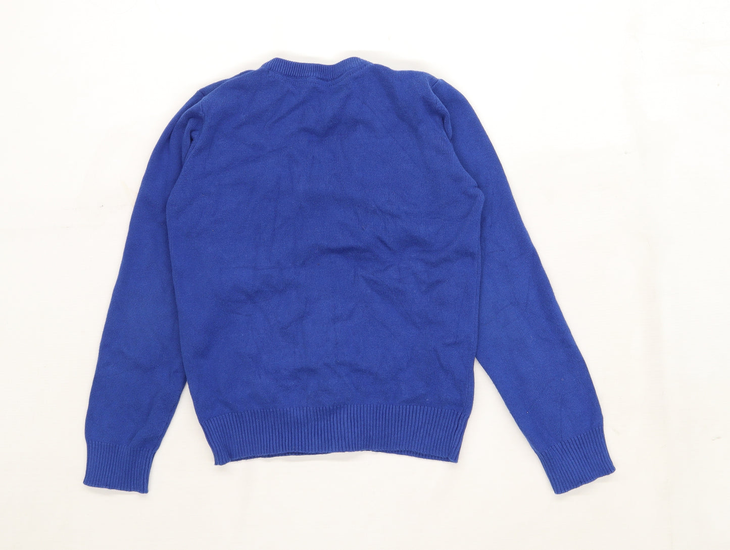 Nutmeg Girls Blue School Cardigan Age 9-10 Years