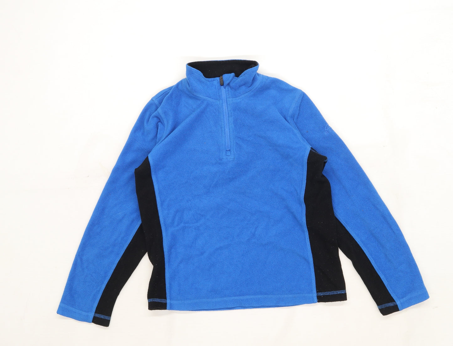 Mckinley Boys Patchwork Blue Fleece Age 10 Years