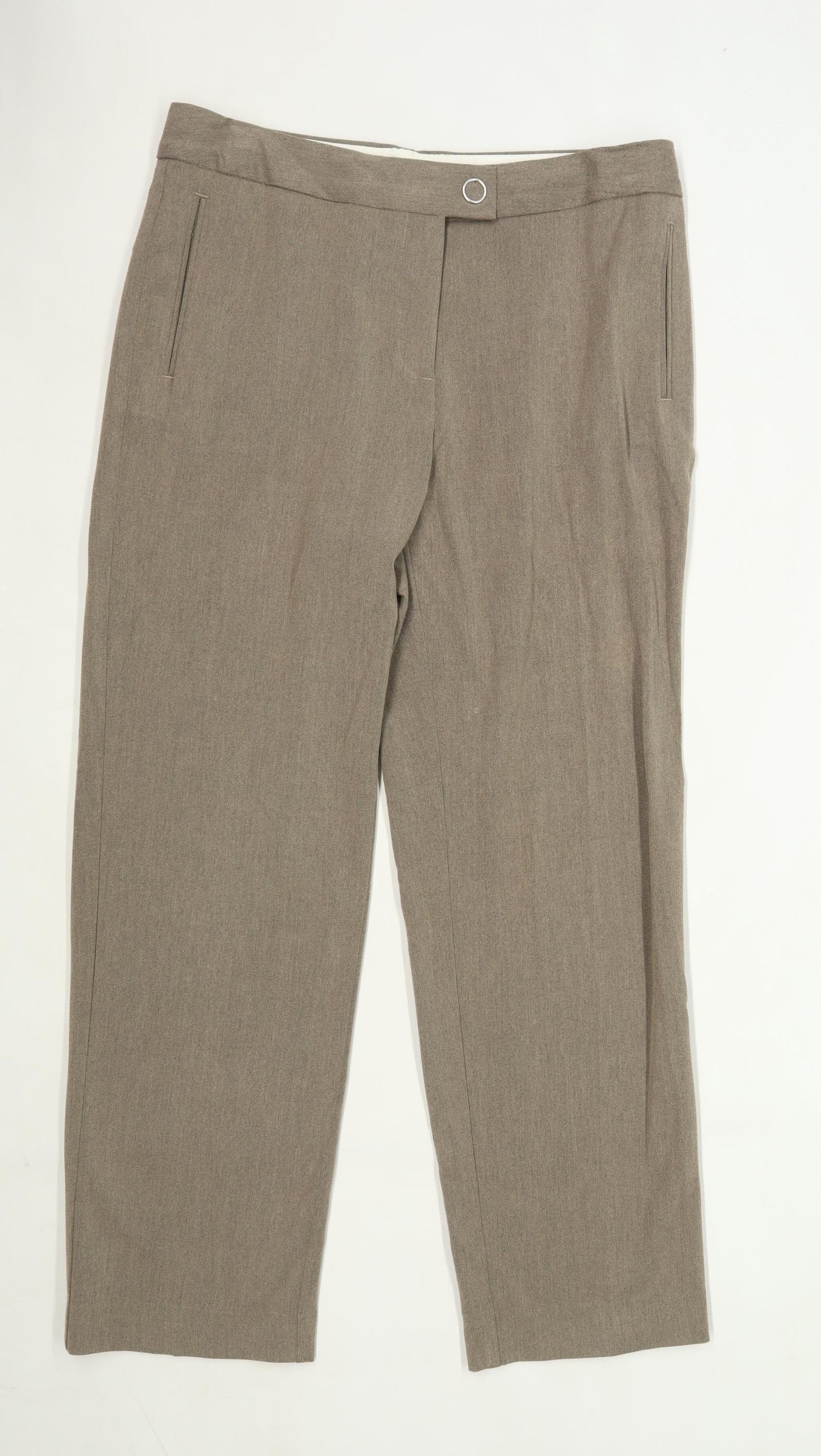 Womens Next Brown Trousers Size 12/L29