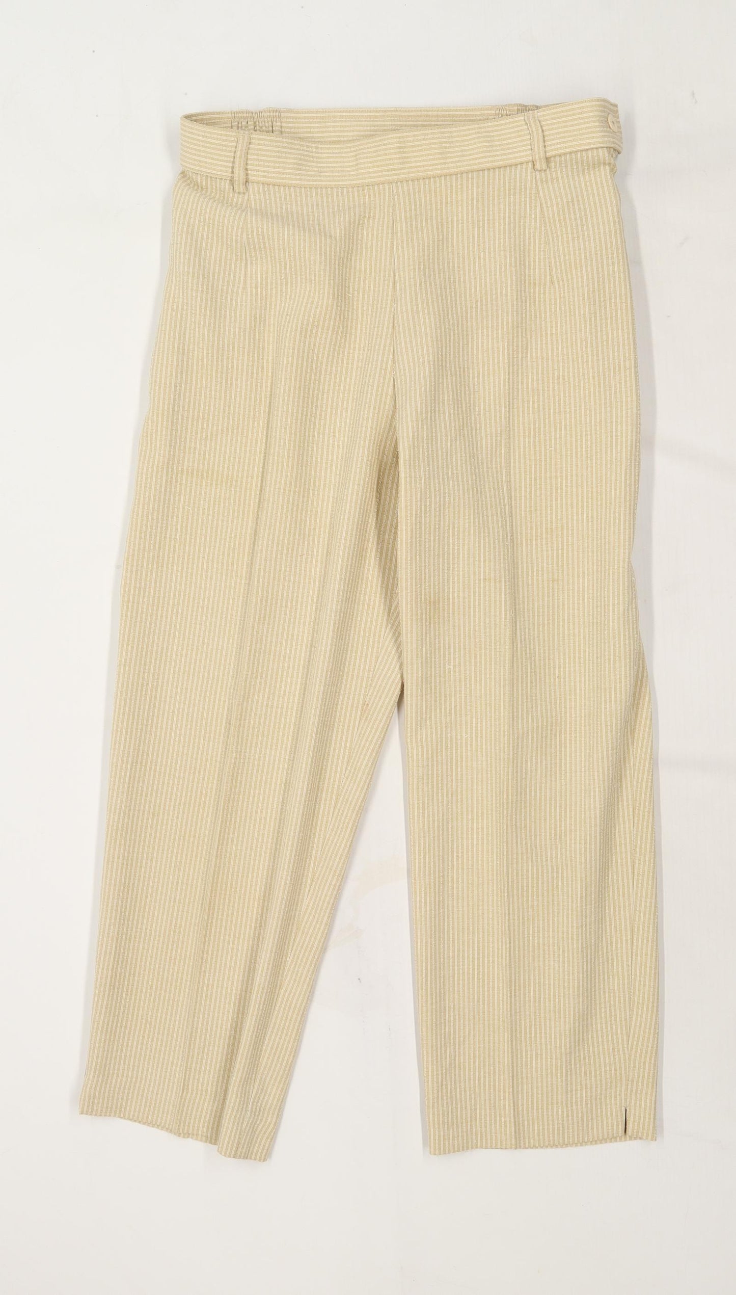 Womens Marks & Spencer Cream Trousers Size 10/L24