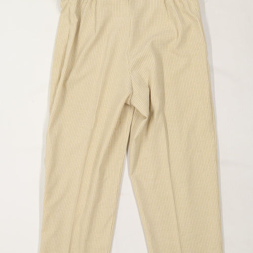 Womens Marks & Spencer Cream Trousers Size 10/L24