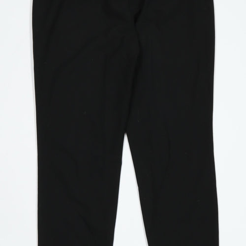 Womens Zara Black Trousers Size 10/L26
